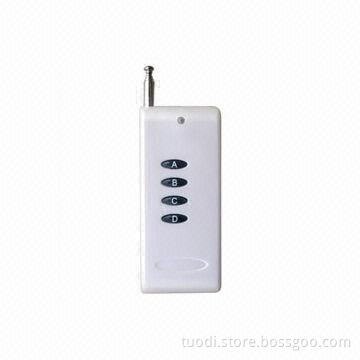 Remote Control for Gate Doors, 25mA Operating Current, Dimensions 85 x 36.5 x 16mm